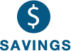 Savings mobile icon